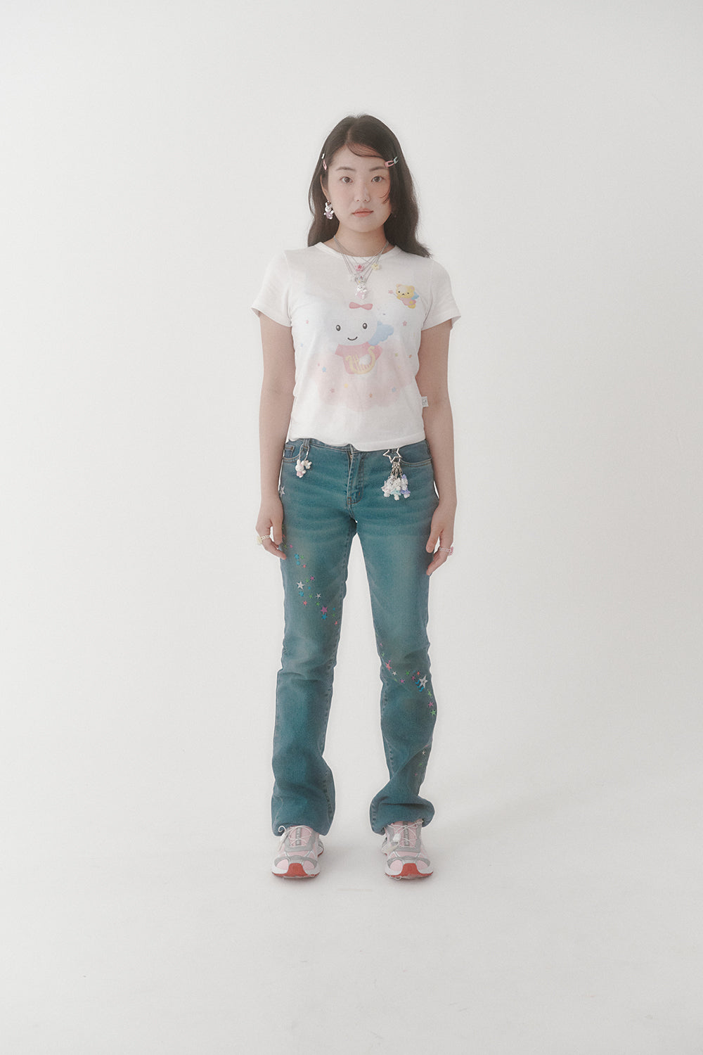 [X YOUNGART] Angel KIDDY&JINI T-Shirt