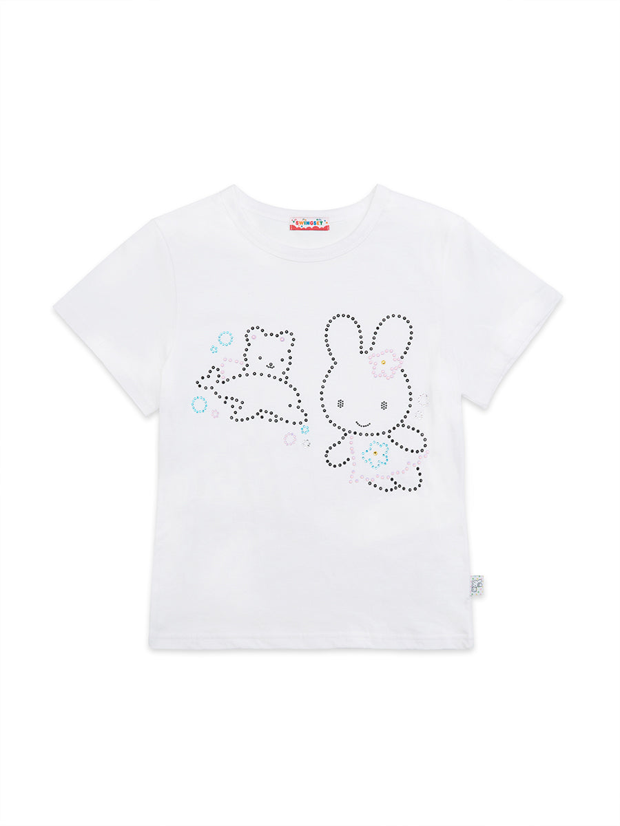 [X YOUNGART] KIDDY&JINI Summer Cubic T-Shirt