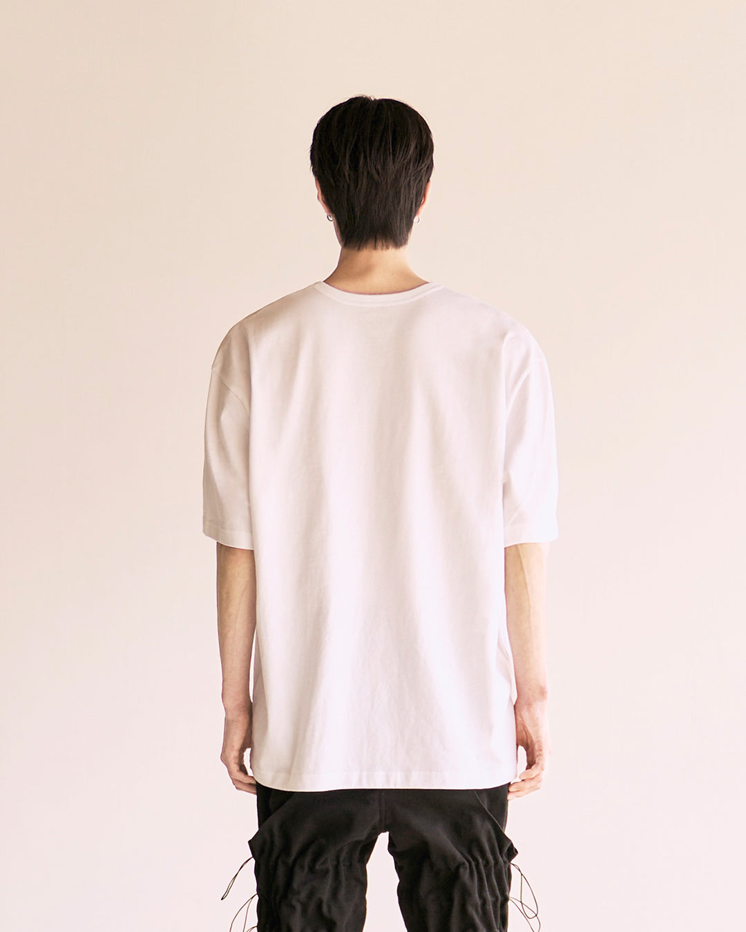 Flower Graphic T-Shirts (Recycle Fabric)_White