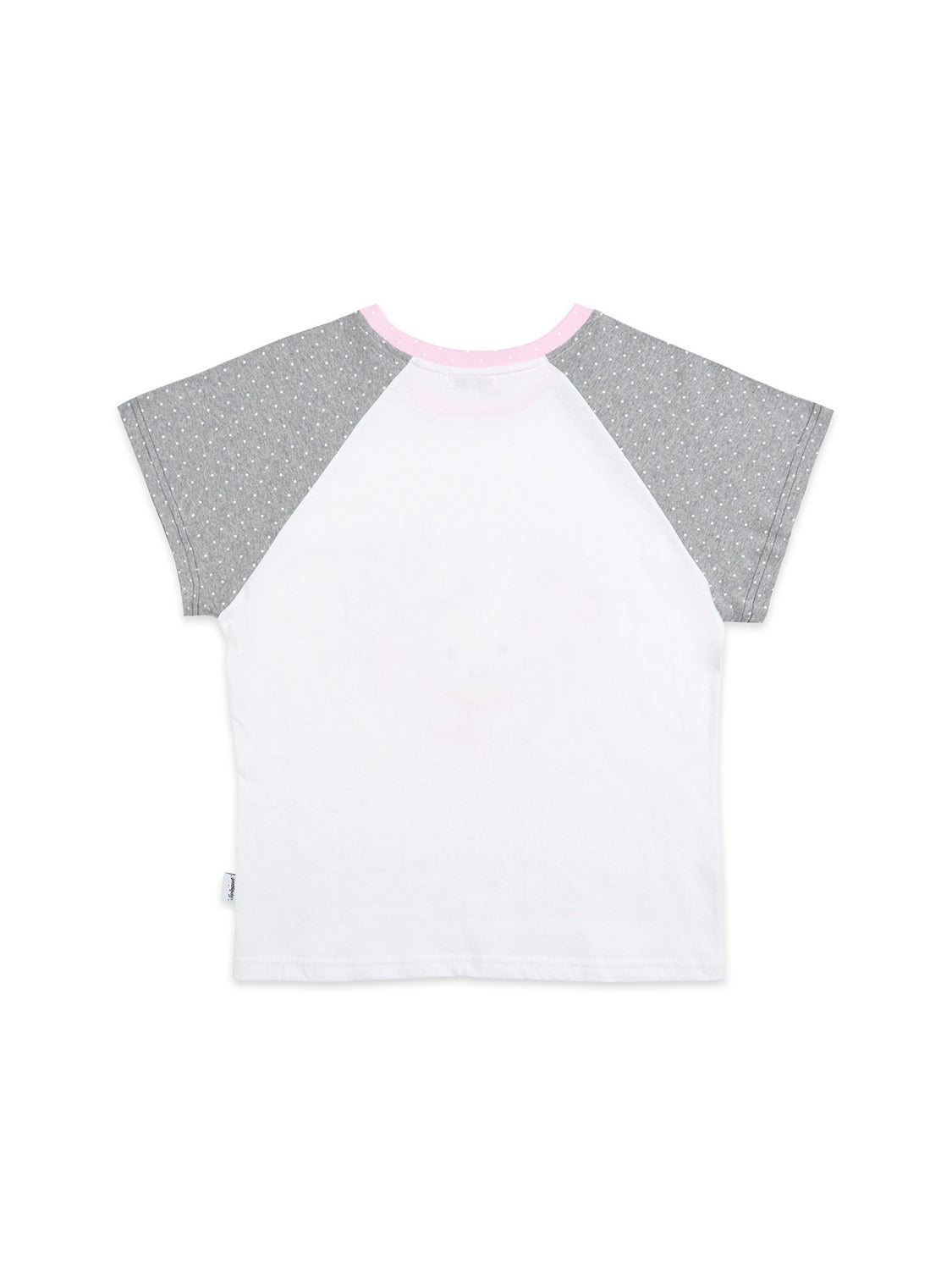 [X YOUNGART] Strawberry Seed Dot KIDDY Raglan T-Shirt
