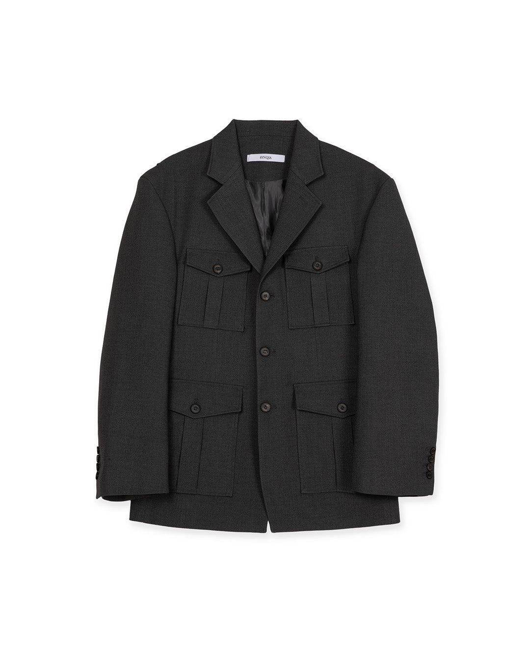 HERITAGE SAFARI TAILORED JACKET -GREY