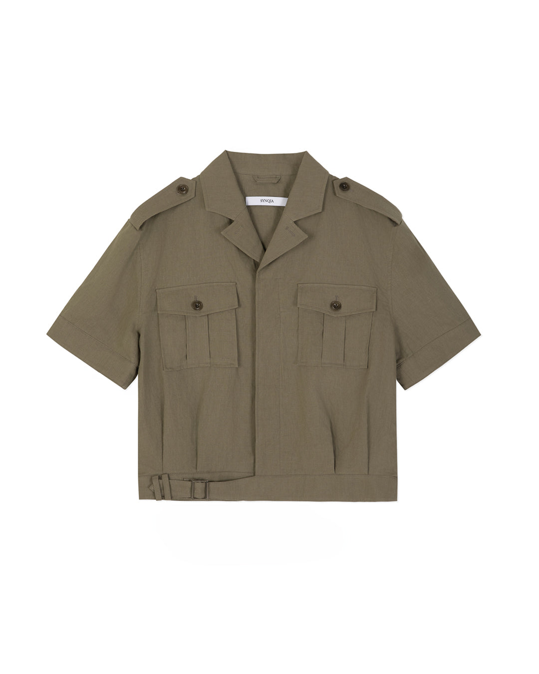 BATTLE DRESS HALF SLEEVE SHIRTS-KHAKI
