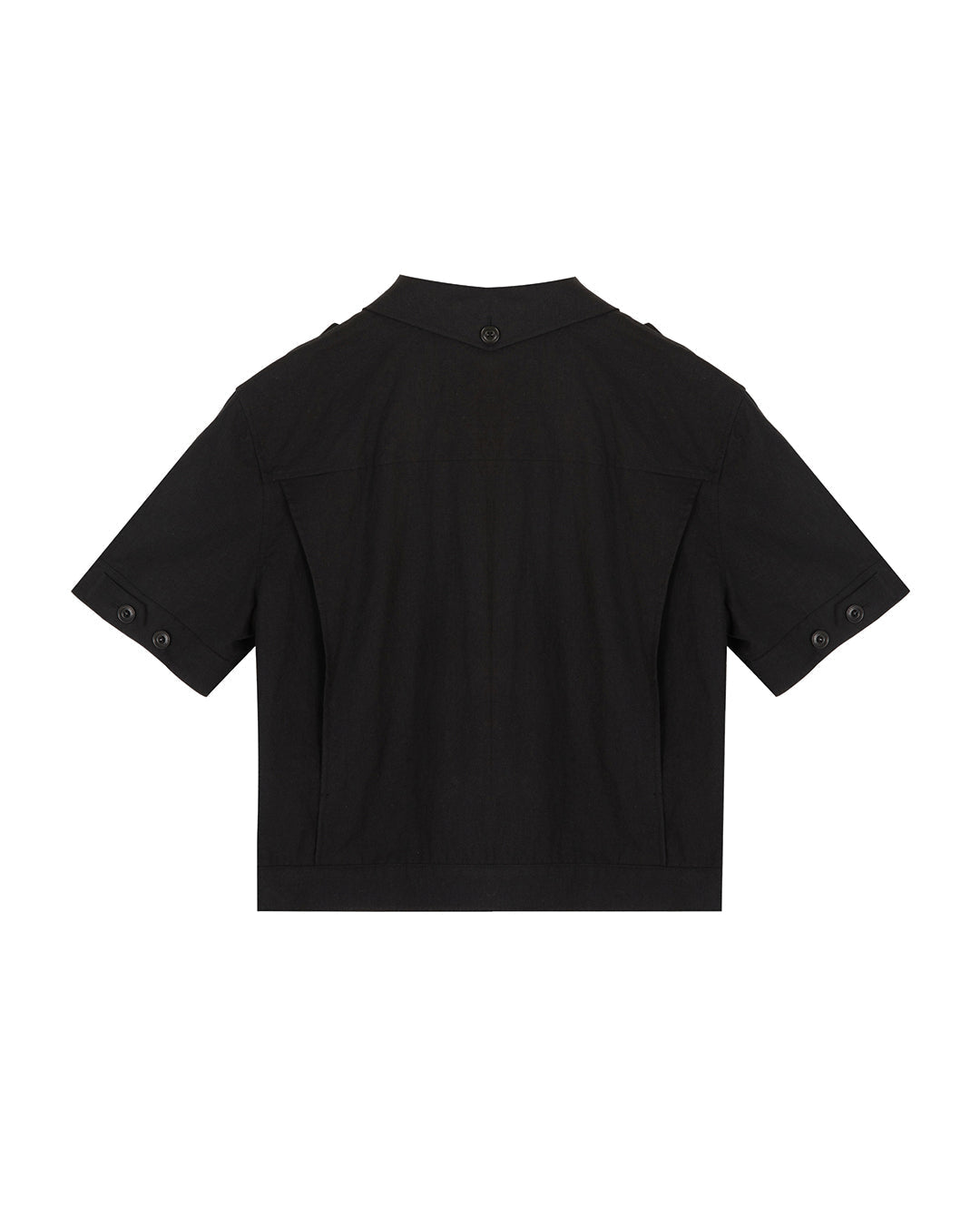 BATTLE DRESS HALF SLEEVE SHIRTS BLACK