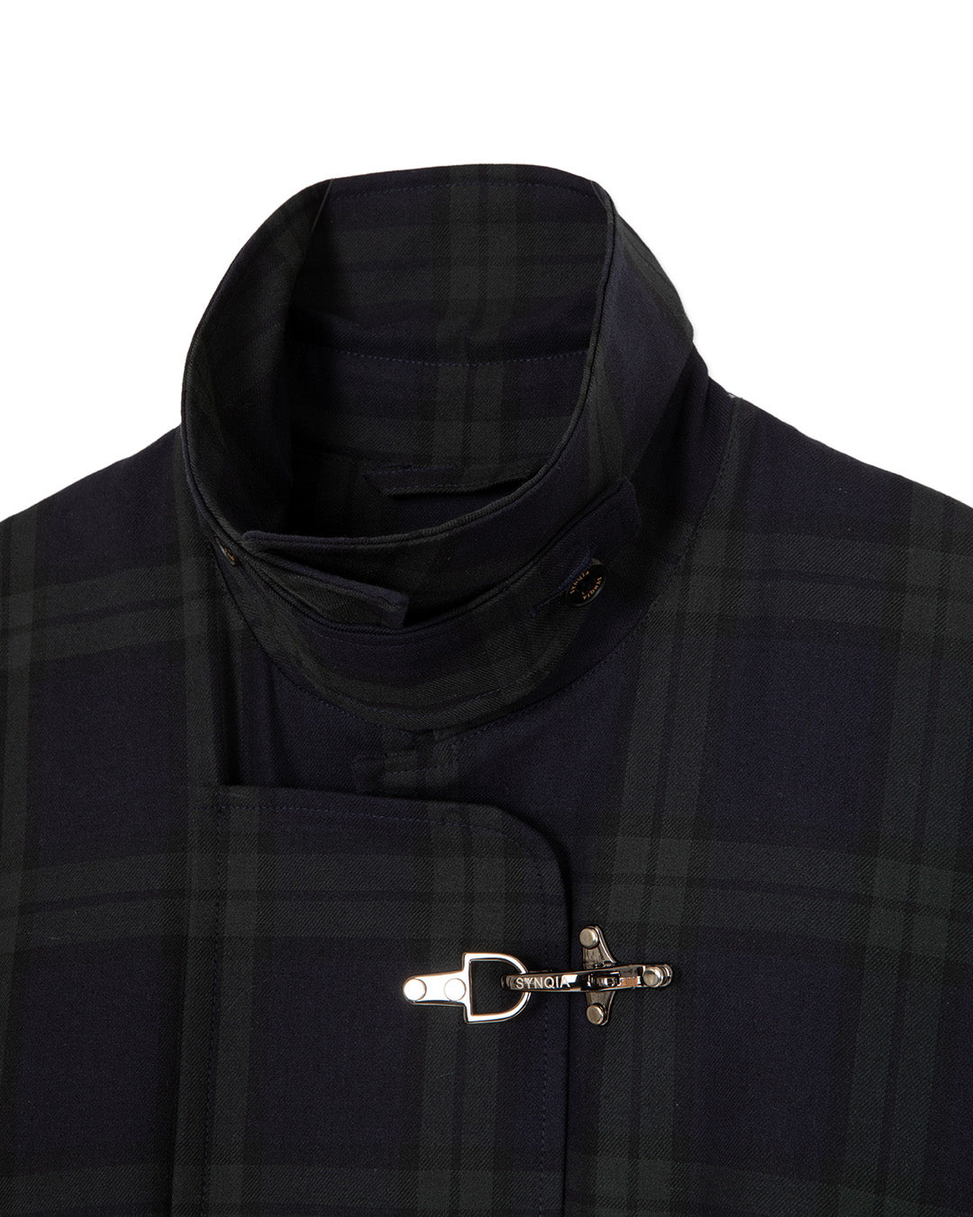 FIREMAN CLASP HERITAGE COAT -TARTAN CHECK