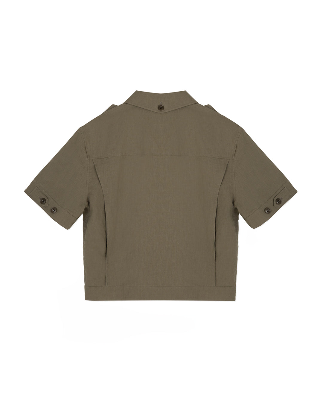 BATTLE DRESS HALF SLEEVE SHIRTS-KHAKI