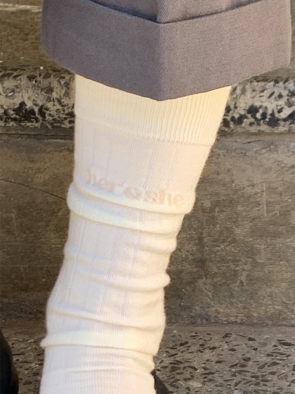 【HER&SHE 2025AW】Essential Medium Socks