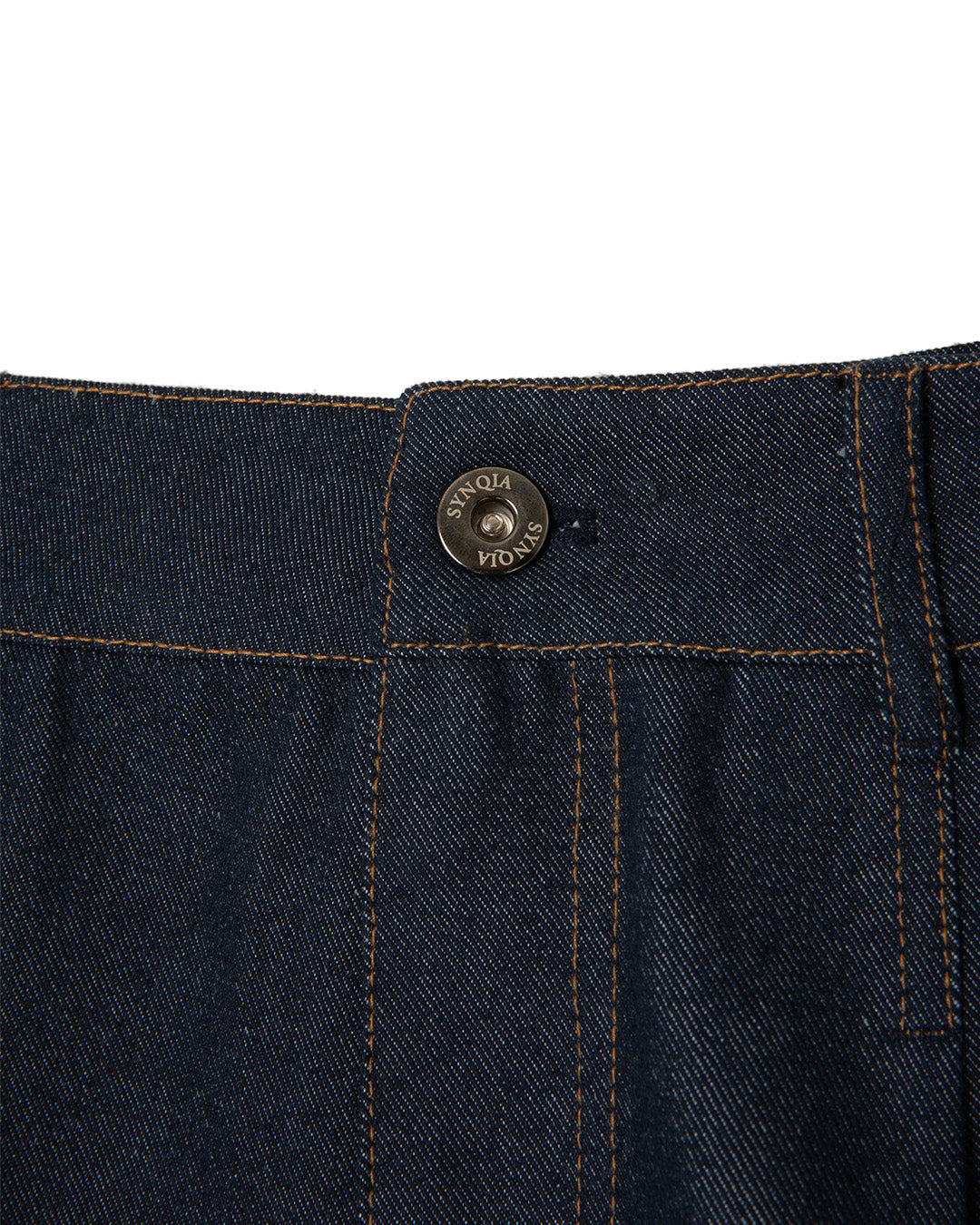 FIREMAN CLASP TWO-TUCK PANTS -BLUE