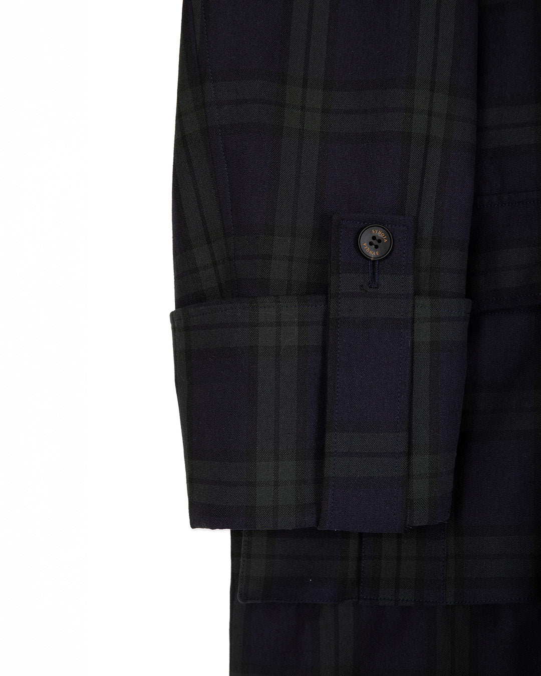 FIREMAN CLASP HERITAGE COAT -TARTAN CHECK