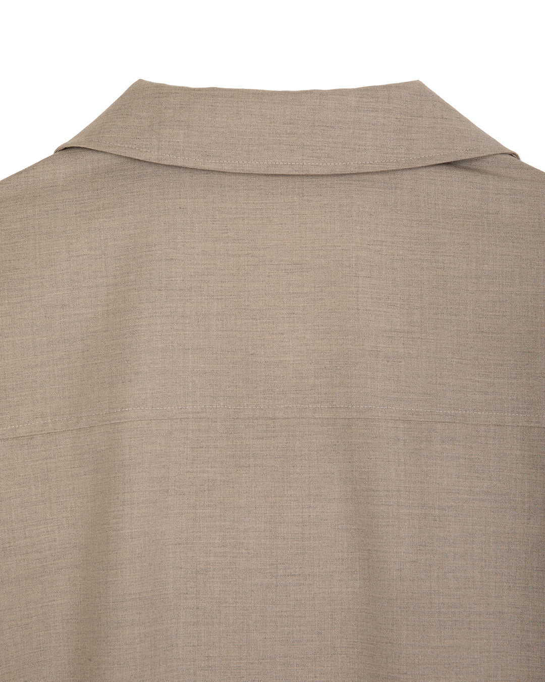 WOOL-BLEND HERITAGE UTILITY SHIRTS LIGHT -BEIGE