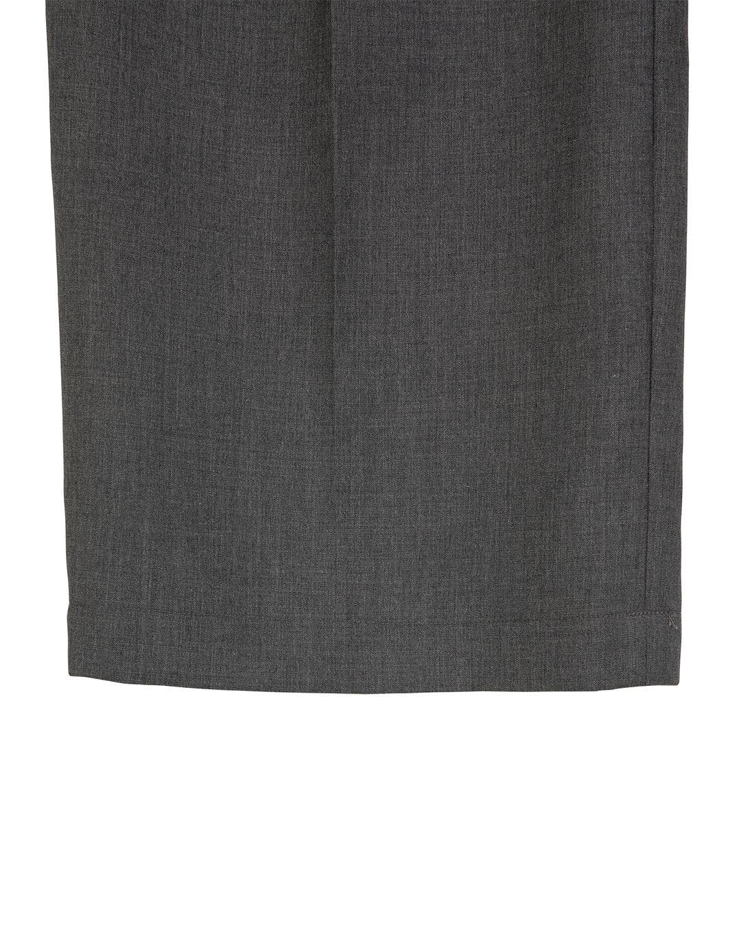 BUCKLE DETAILED GURKHA TROUSER - GREY