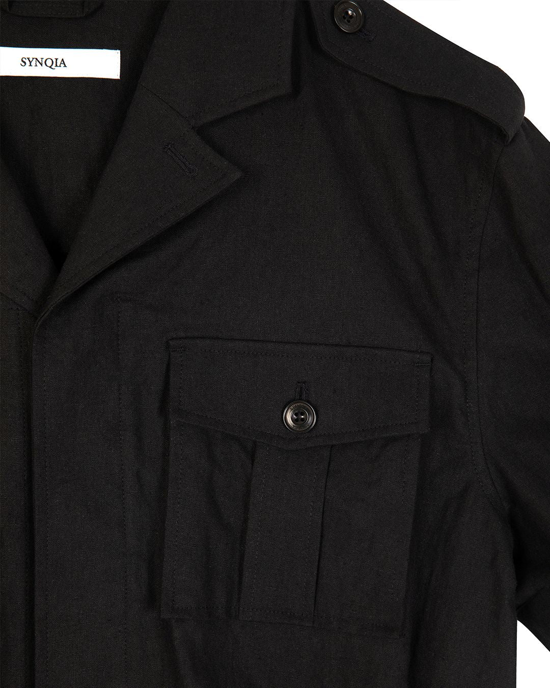 BATTLE DRESS HALF SLEEVE SHIRTS BLACK