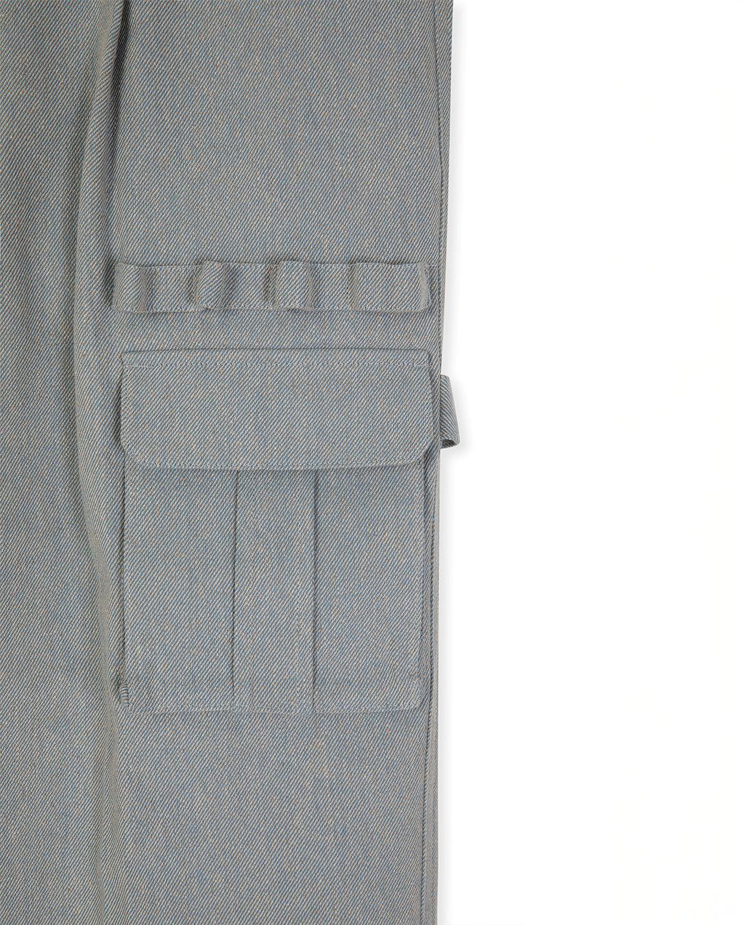 MULTI POCKET UTILITY TROUSER-BLUE
