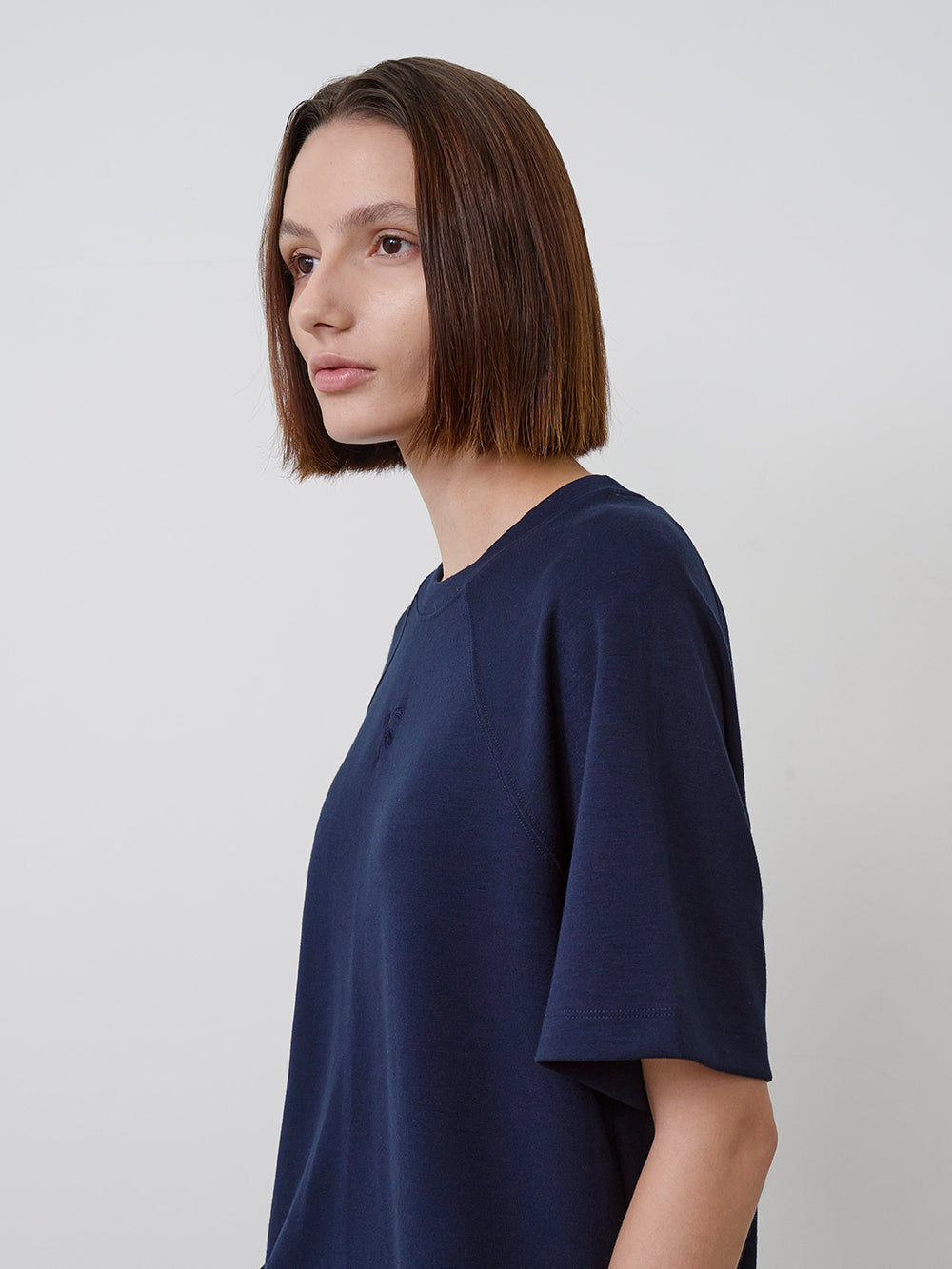 【HER&SHE 2025AW】Double-faced symbol Raglan T-shirt (25 F/W)