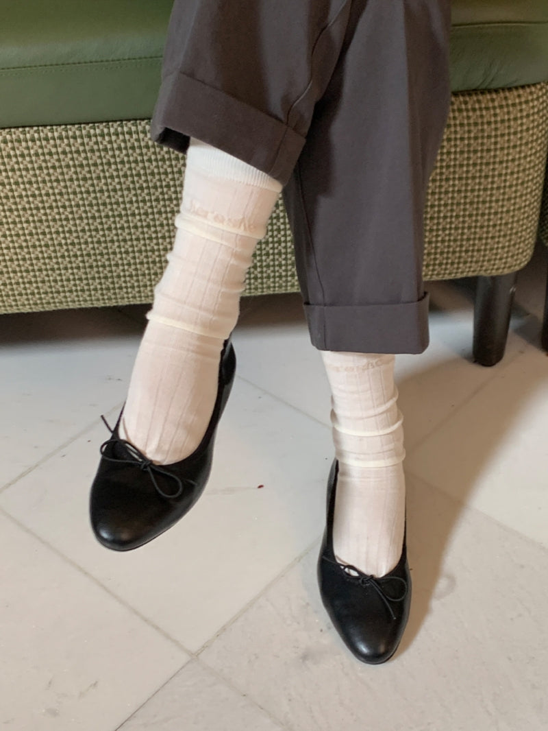 【HER&SHE 2025AW】Essential Medium Socks