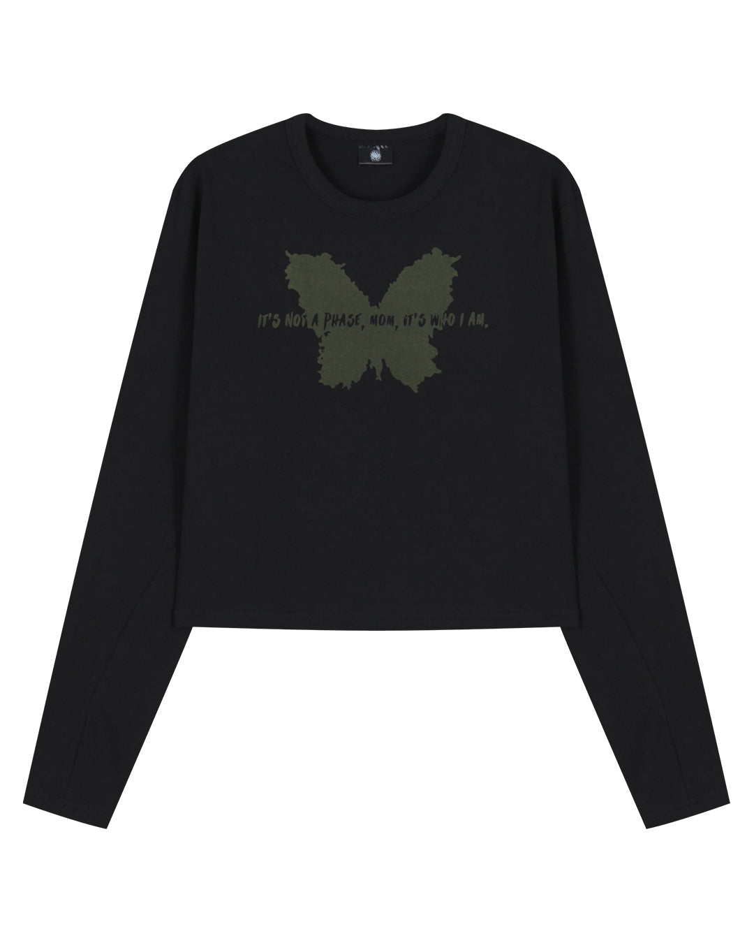 I.M.I Crop Long Sleeve_Black