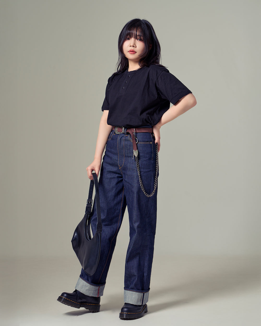 LOT.214 SELVEDGE PANTS -INDIGO