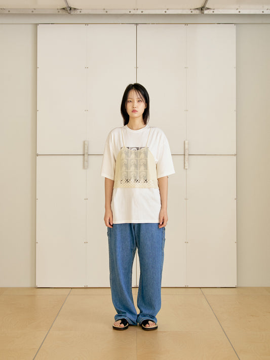 Animal Short Sleeve – Ivory