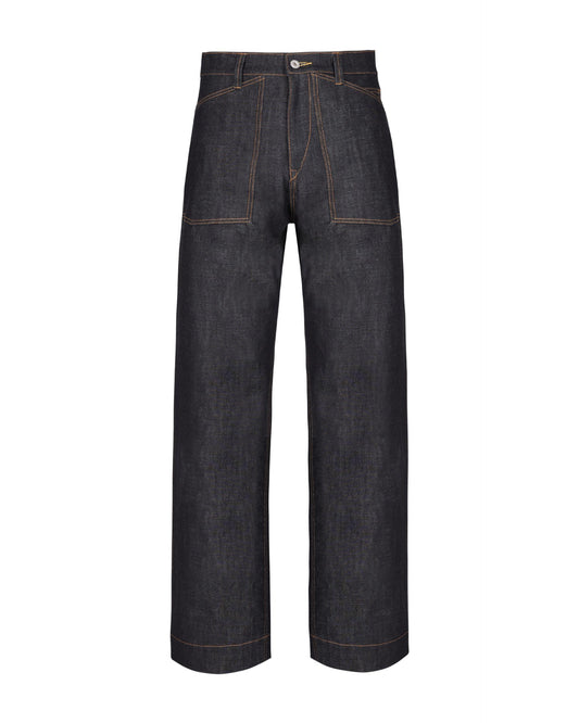 LOT.212 DUNGAREE PANTS -INDIGO