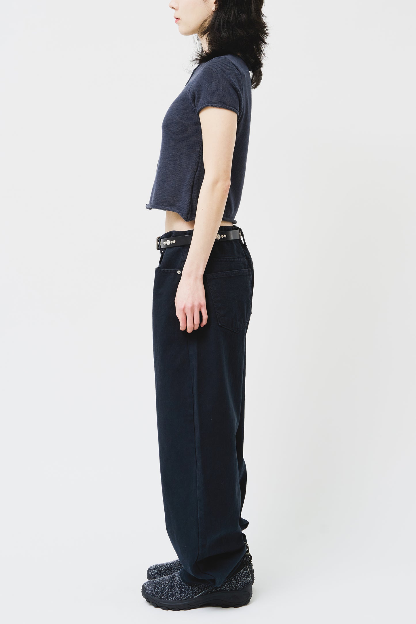 Handmade Cowhide Concho Belt