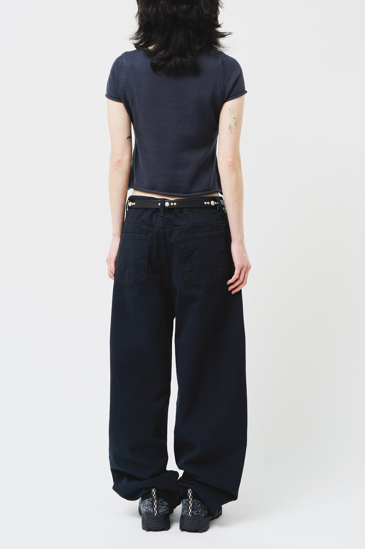 Handmade Cowhide Concho Belt