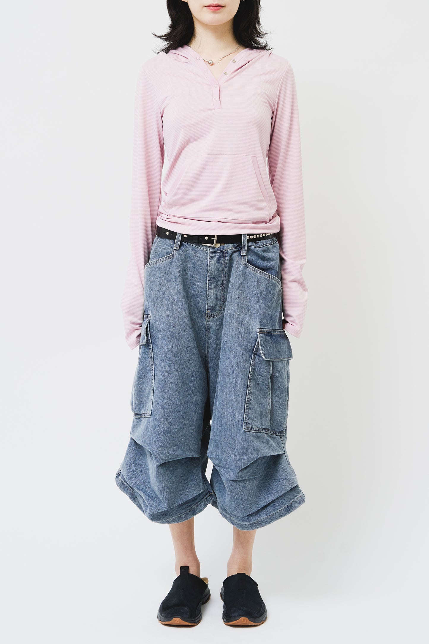 Handmade Cowhide Studs Belt