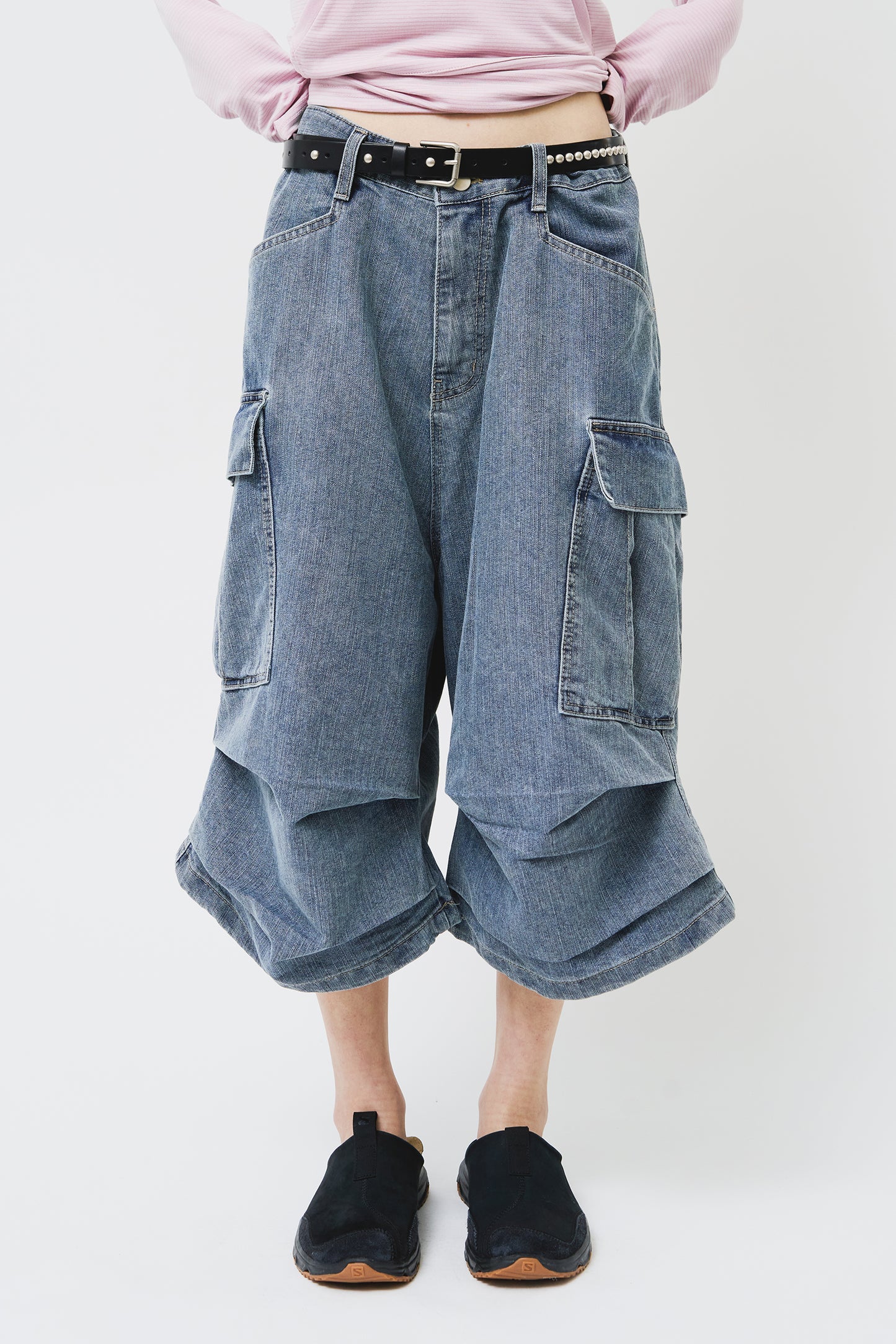 Handmade Cowhide Studs Belt