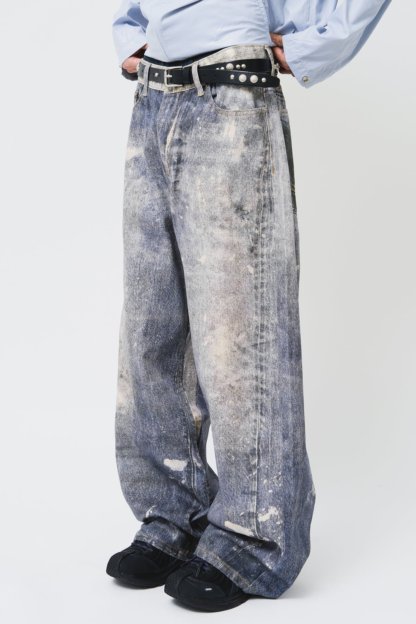 Handmade Cowhide Concho Belt