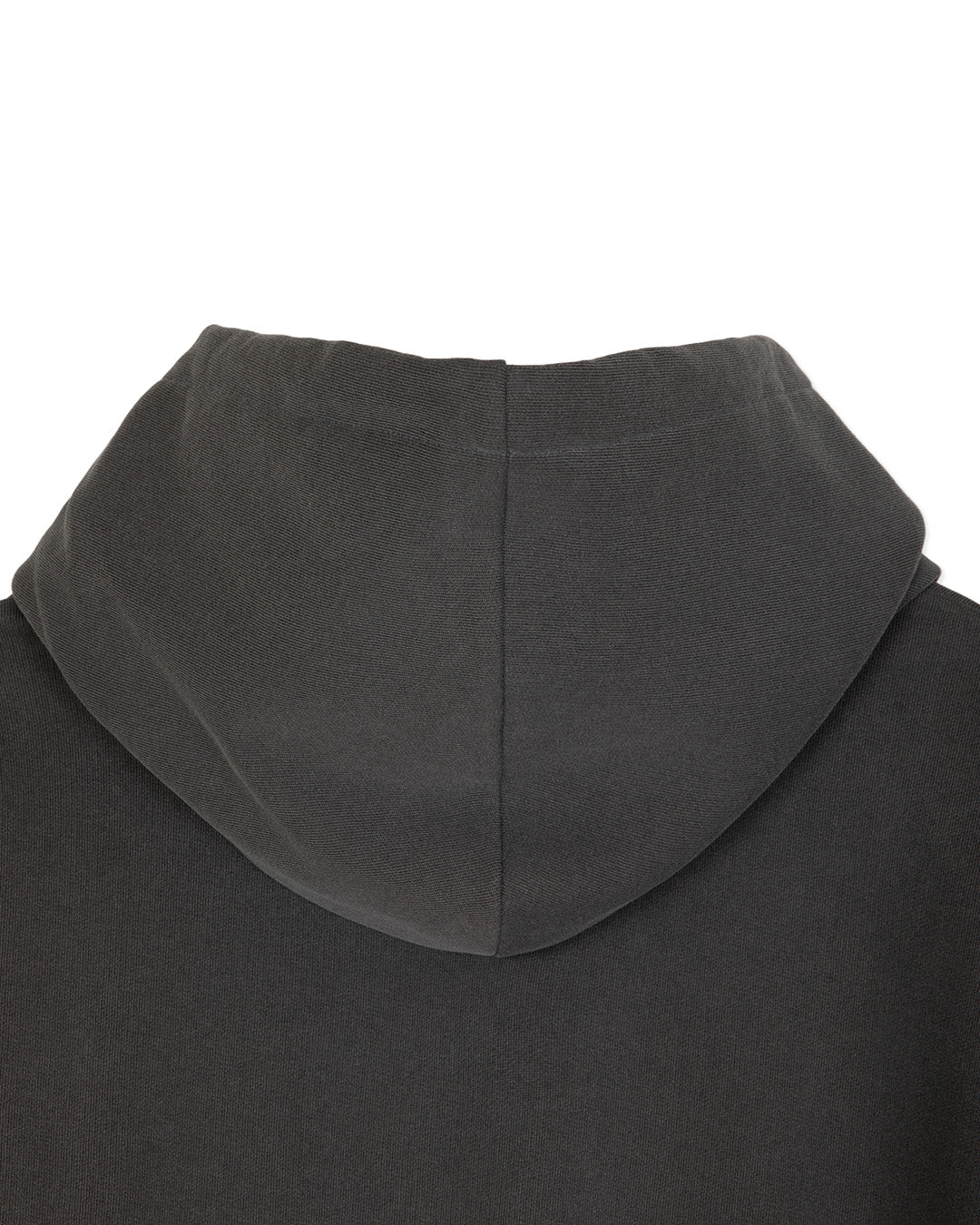 FIREMAN CLASP UNBALANCED HOODIE -GREY