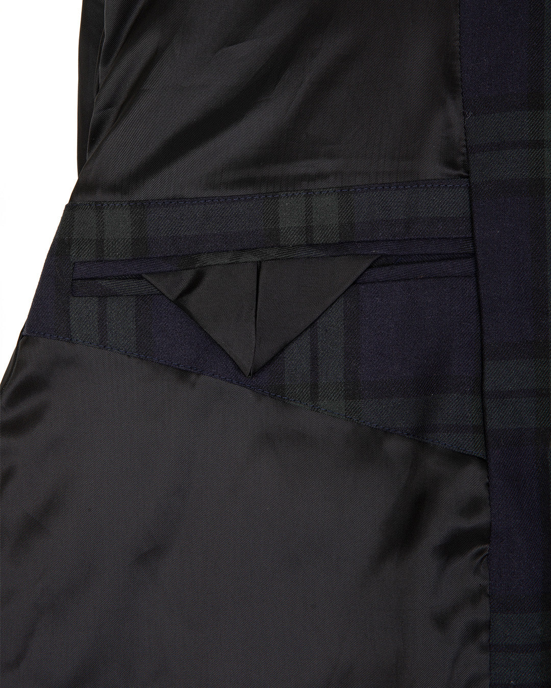 FIREMAN CLASP HERITAGE COAT -TARTAN CHECK