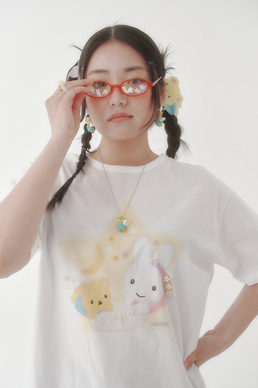 [X YOUNGART] Star KIDDY&JINI Beaded T-Shirt