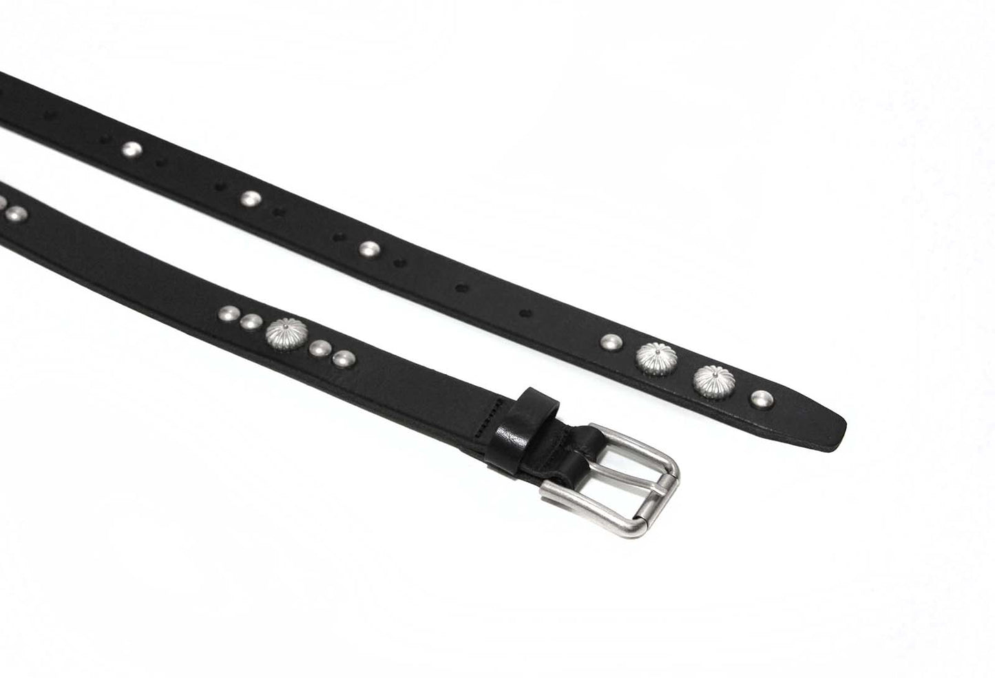 Handmade Cowhide Concho Belt