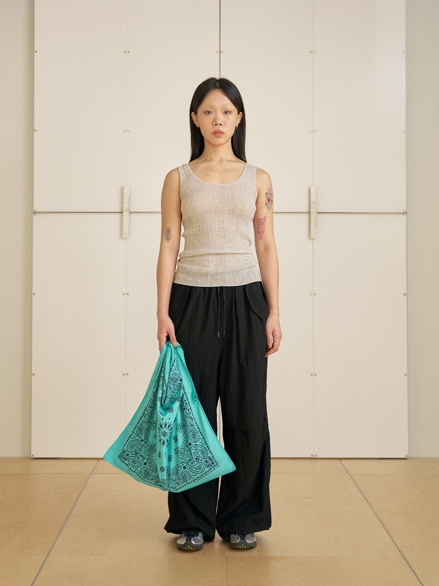 Pigment Square Bag - Green