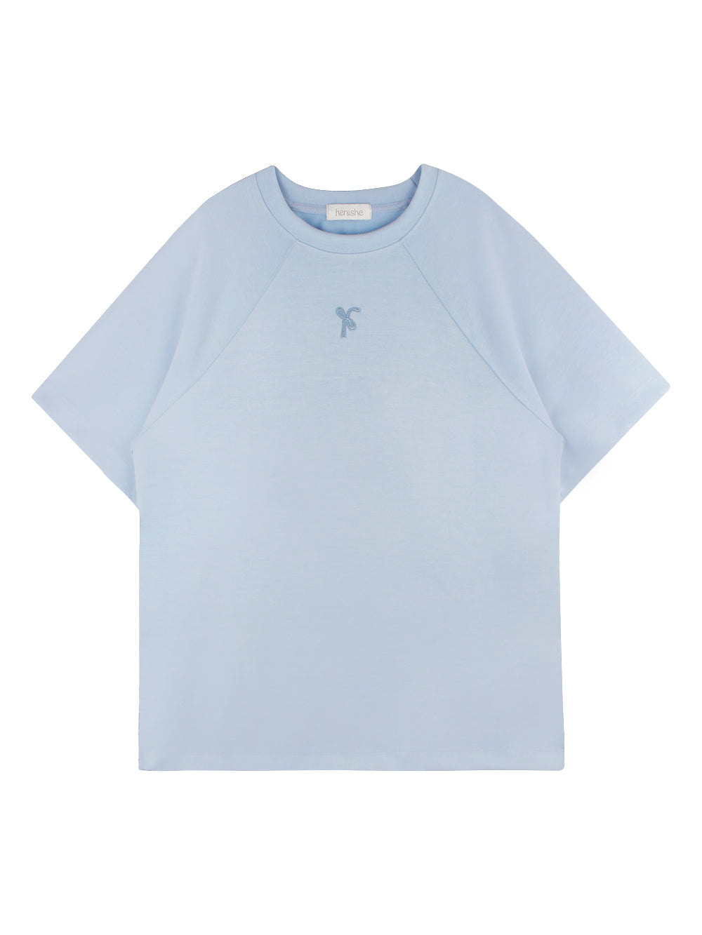 【HER&SHE 2025AW】Double-faced symbol Raglan T-shirt (25 F/W)