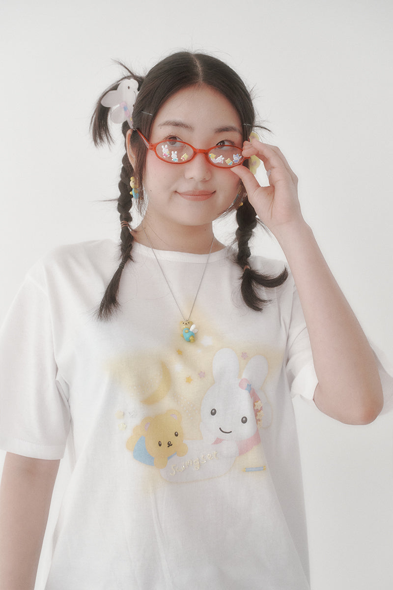 [X YOUNGART] Star KIDDY&JINI Beaded T-Shirt