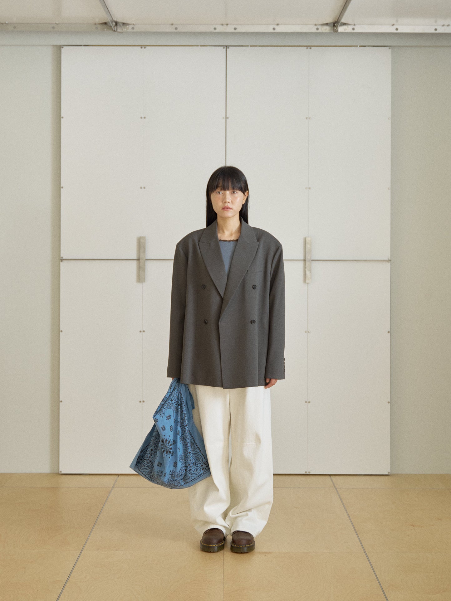 Pigment Square Bag-Blue