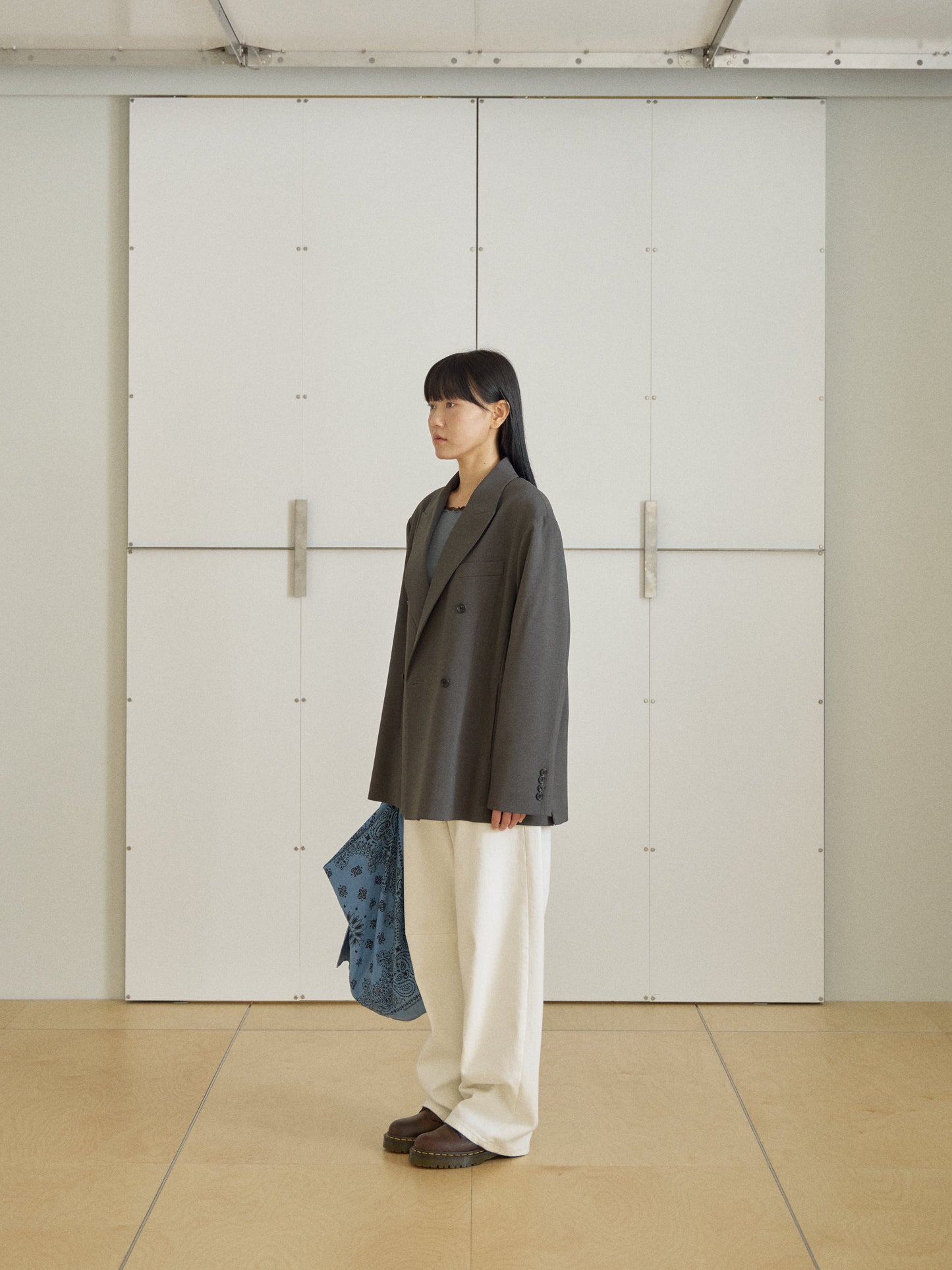 Pigment Square Bag-Blue