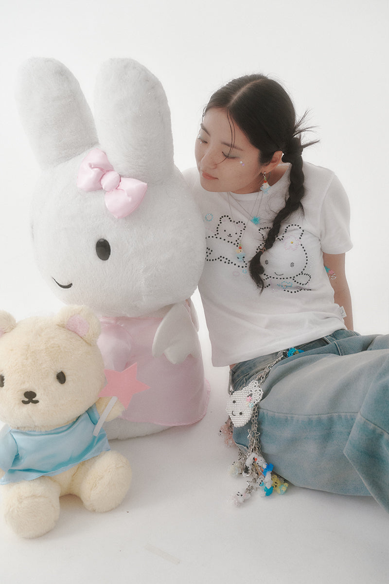 [X YOUNGART] KIDDY&JINI Summer Cubic T-Shirt