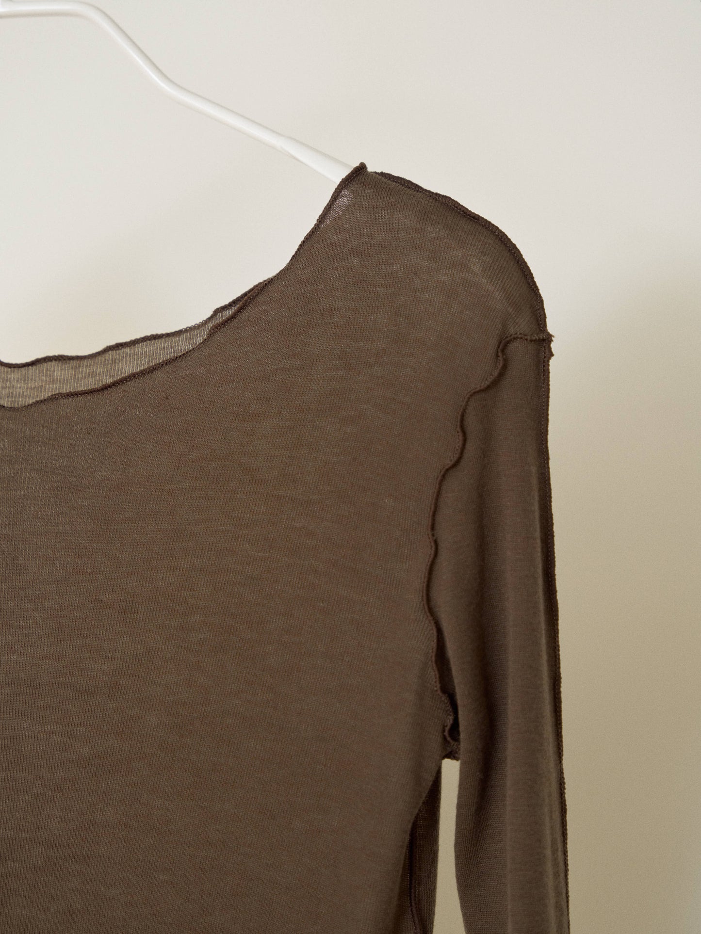 Wave Long Sleeve – Brown