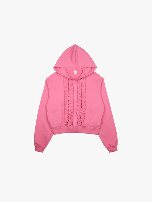 Frill Hoody jumper ( 3color )