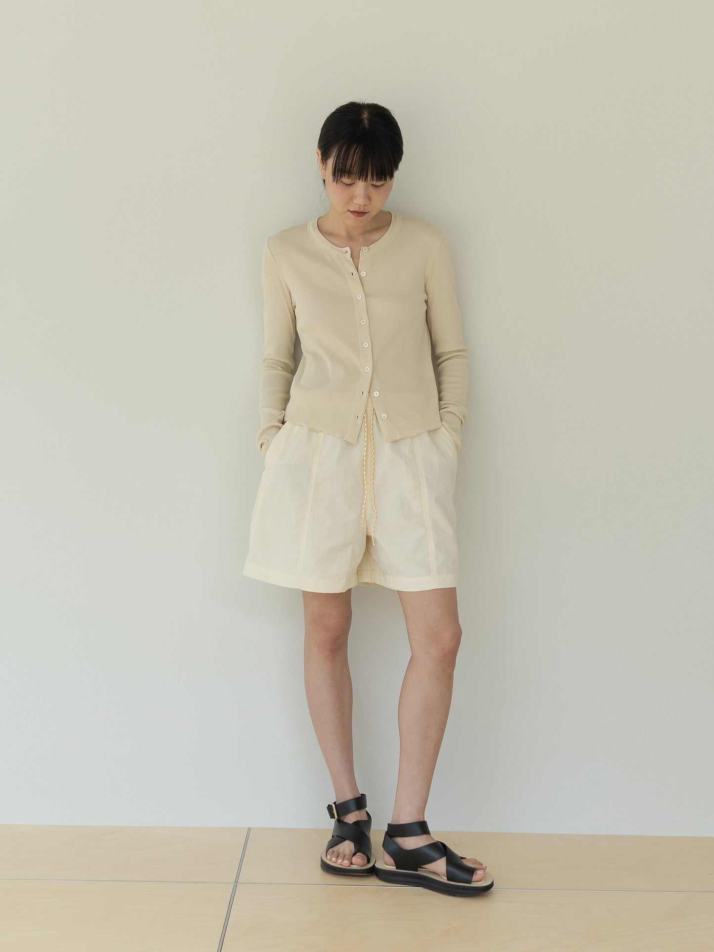 Liptop Harlf Pants-YELLOW