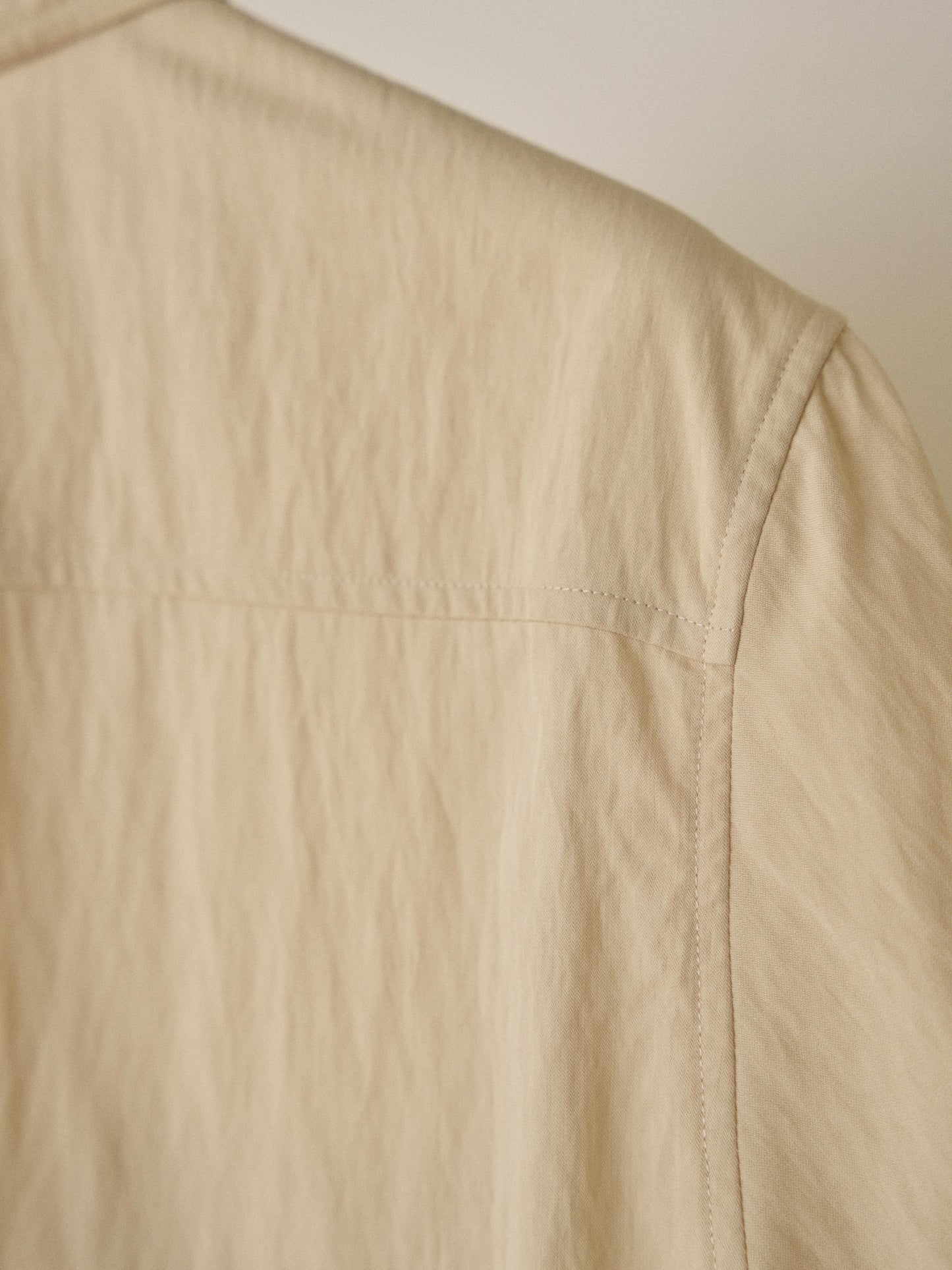 Ray Half Shirt - Ecru