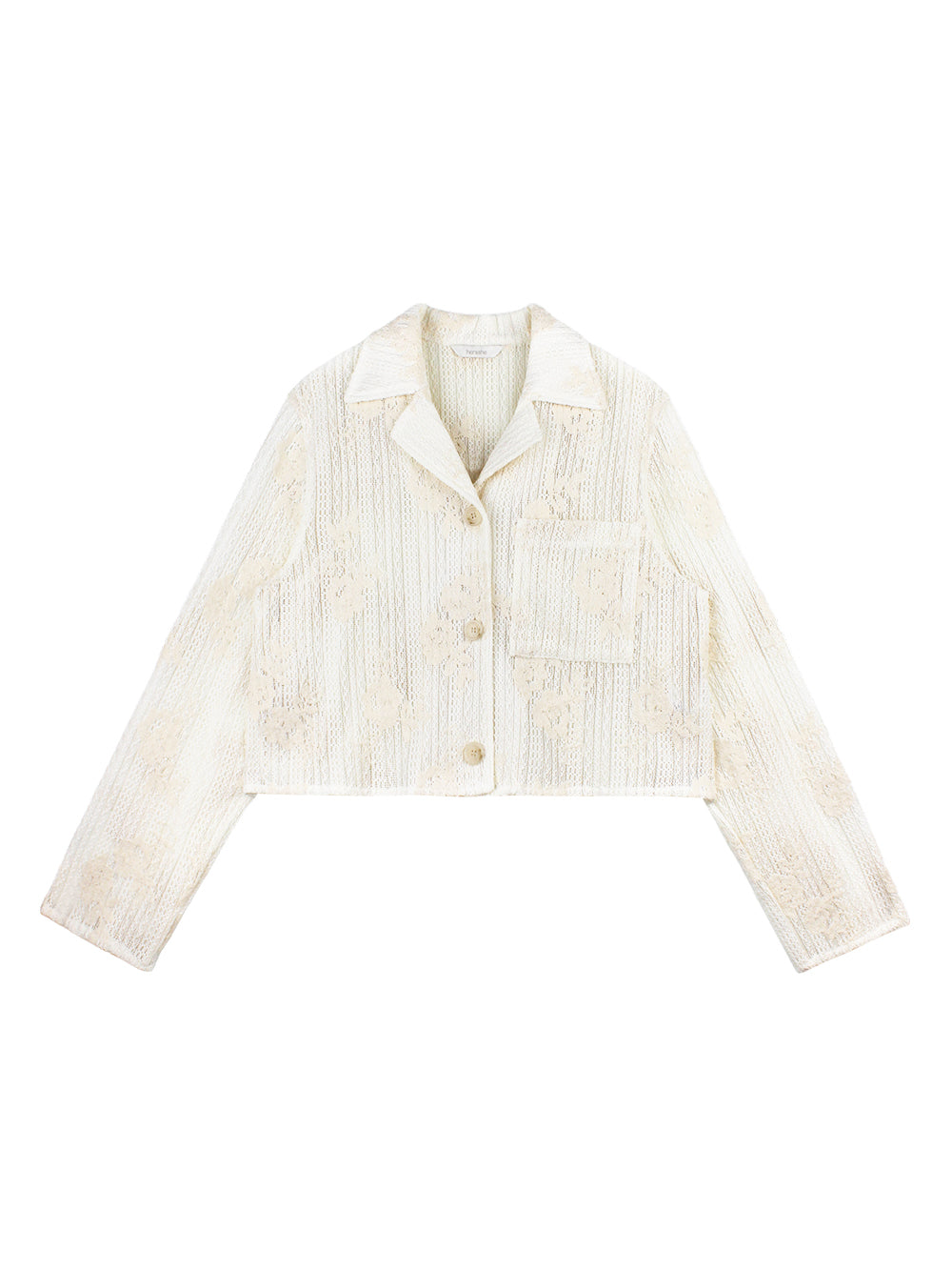 【HER&SHE 2025AW】A Rosy Lace Shirt