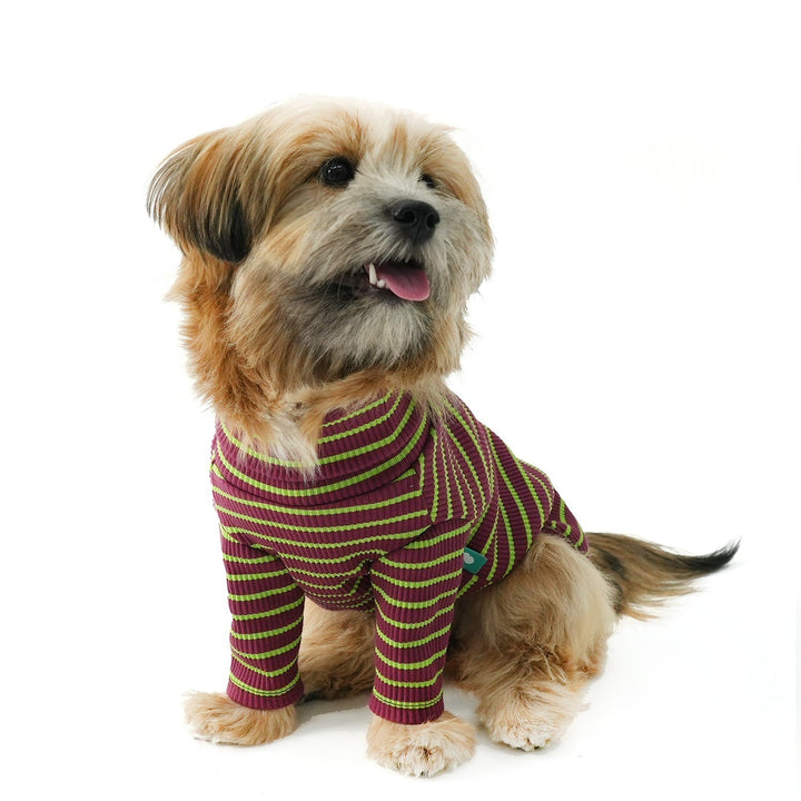 G.H Turtleneck -burgundy