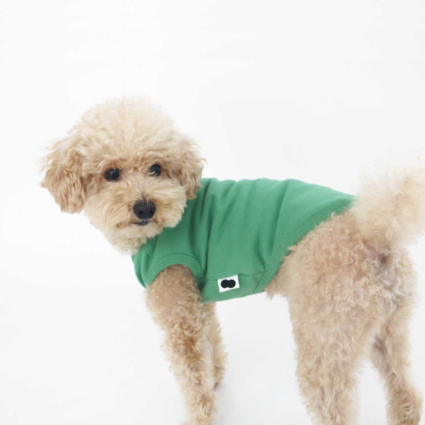 Sleeveless Sweatshirt -green 