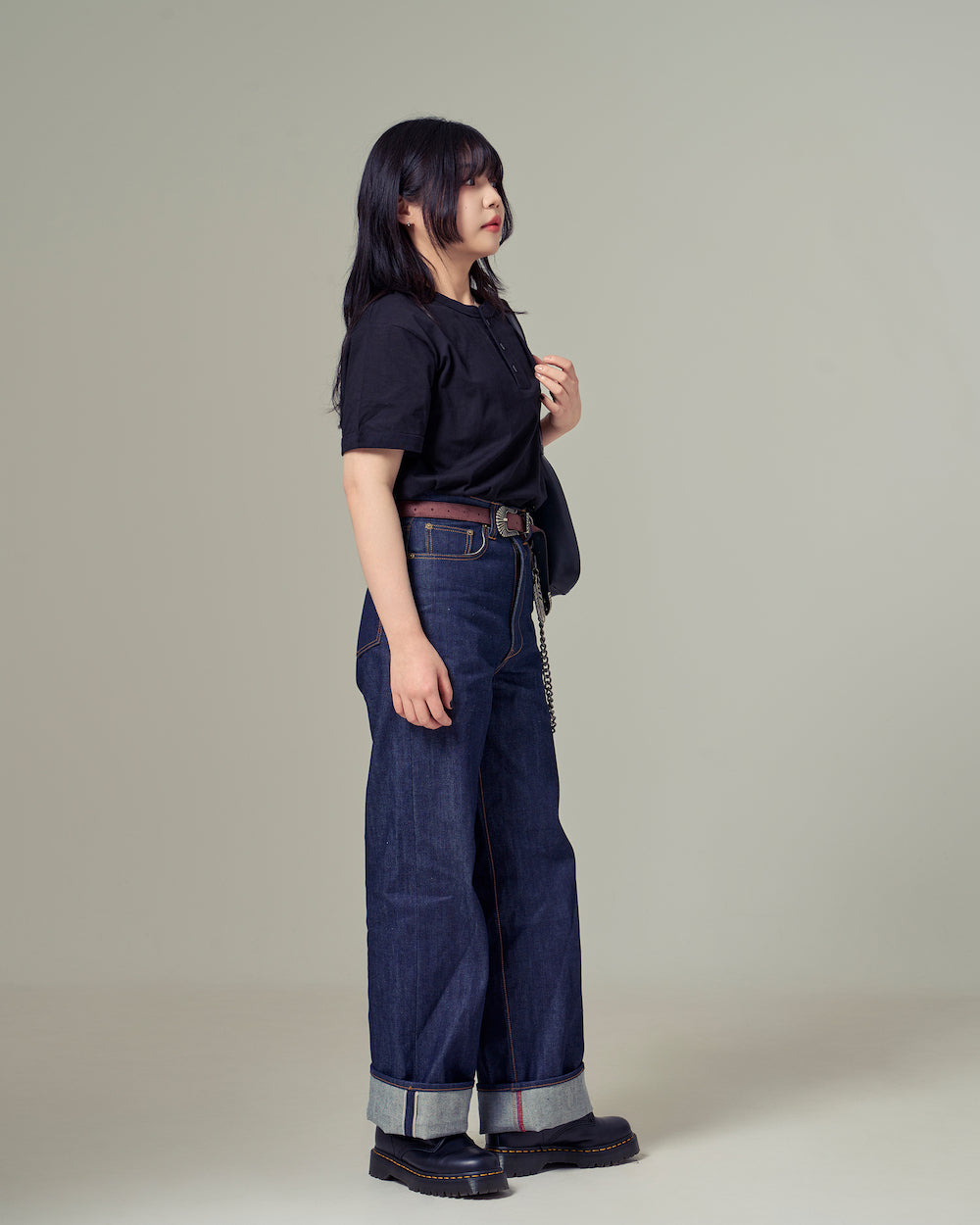 LOT.214 SELVEDGE PANTS -INDIGO