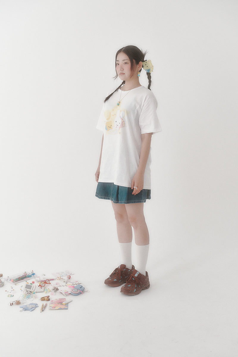 [X YOUNGART] Star KIDDY&JINI Beaded T-Shirt