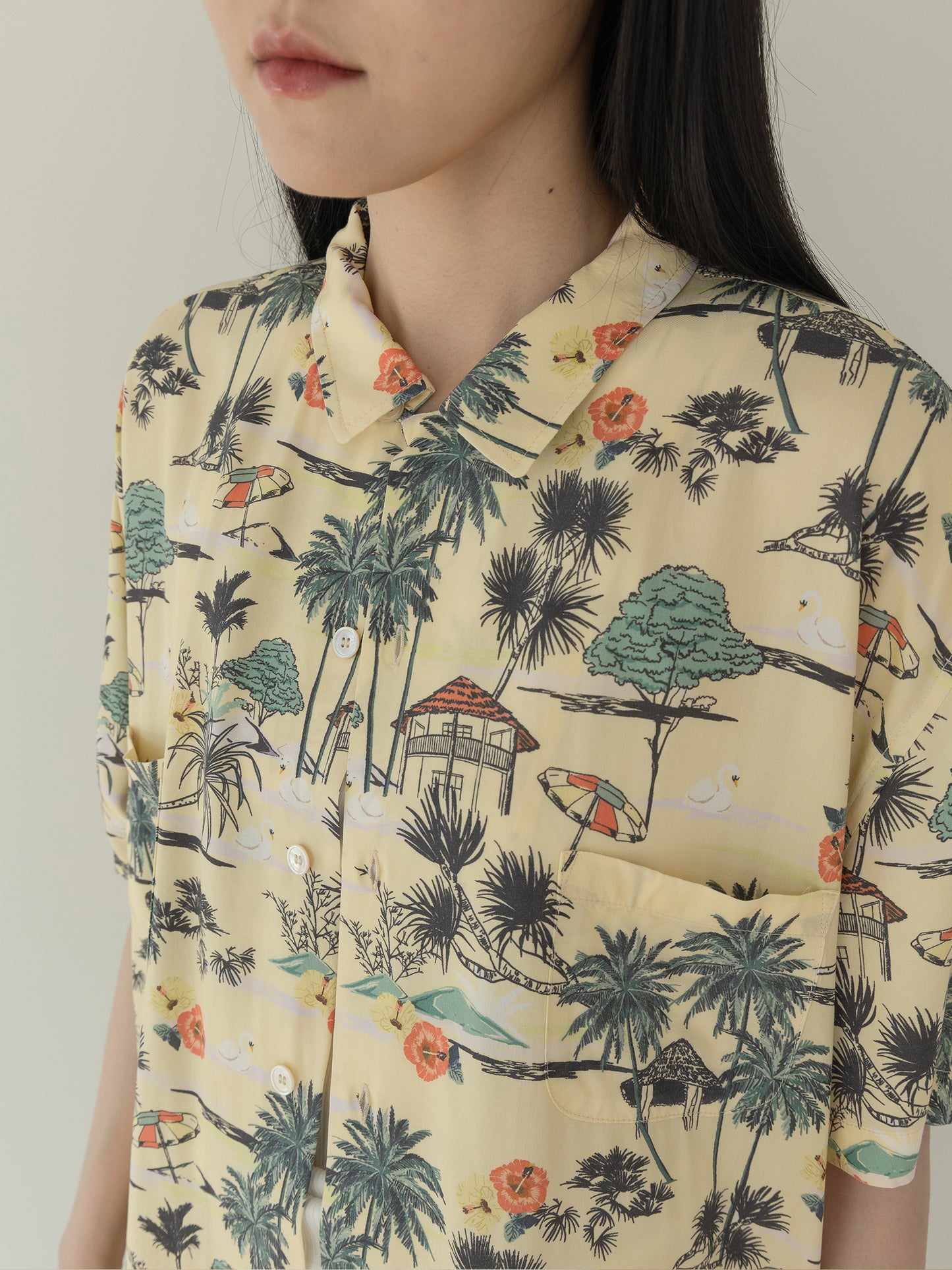 Hawaiian Shirt - Yellow
