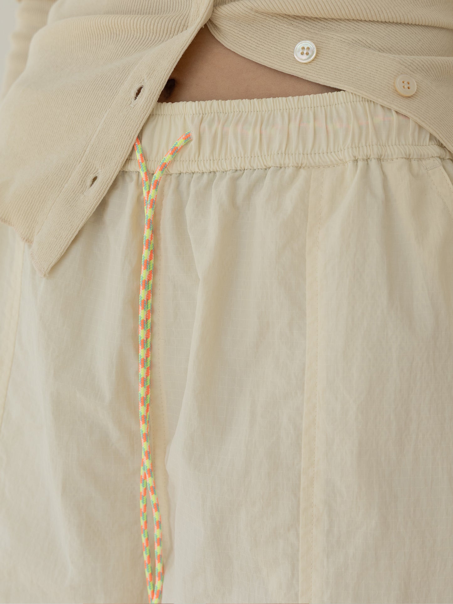 Liptop Harlf Pants-YELLOW