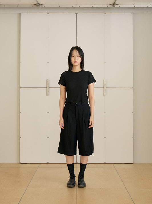 Wave Short Sleeve - Black