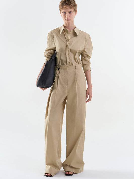 【MAGJAY】[Plubi] Unbalanced Flap Trousers